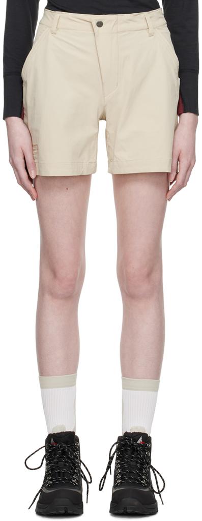 Klattermusen Beige Vanadis 3.0 Shorts