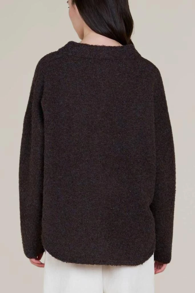 GRADE & GATHER Grade & Gather - Boucle Button Down Cardigan 4
