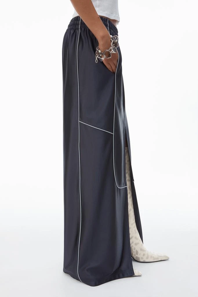 Alexander Wang Deconstructed Tube Skirt in Satin Faille Jersey 5