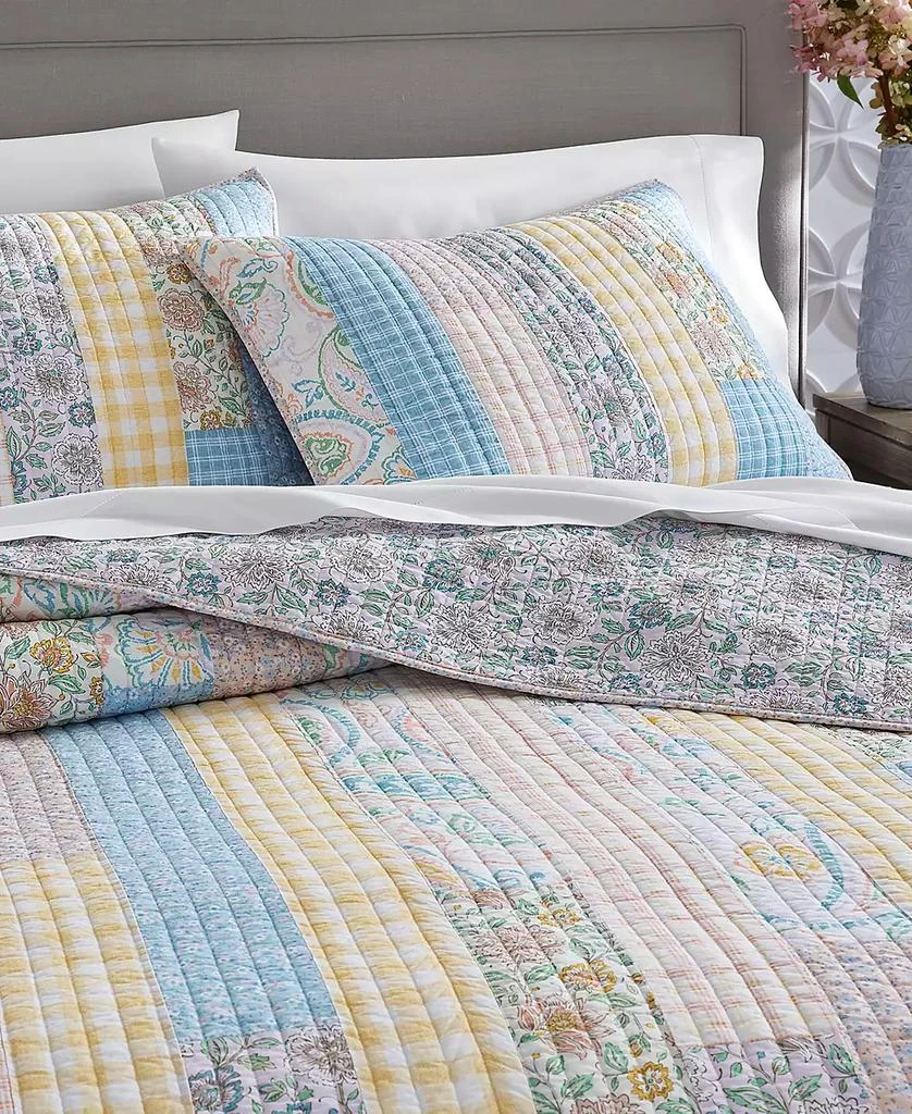 Charter Club LAST ACT! Spring Gingham Patchwork Quilt, Full/Queen, Exclusively at Macy’s 2