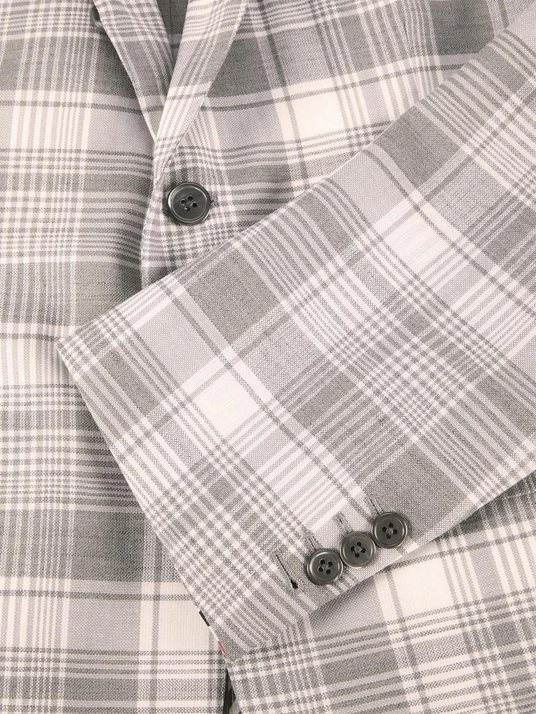 Thom Browne ​Hairline Plaid Wool Modern-Fit Sport Coat 3