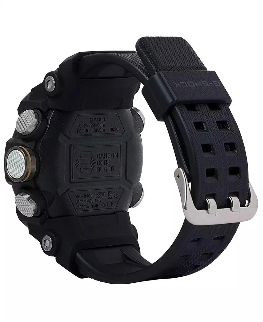 G-Shock Men's Analog-Digital Connected Mudmaster Black Resin Strap Watch 53.1mm 4