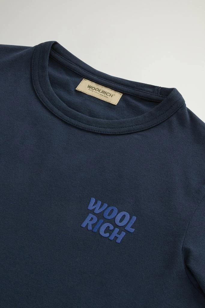 Woolrich Boys’ Pure Cotton T-Shirt - Boys - Blue 3