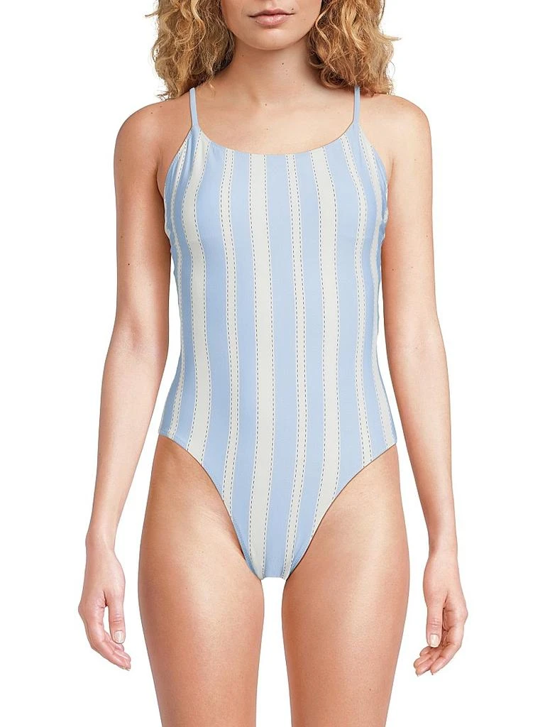LEMLEM Elene Striped One-Piece Swimsuit 3
