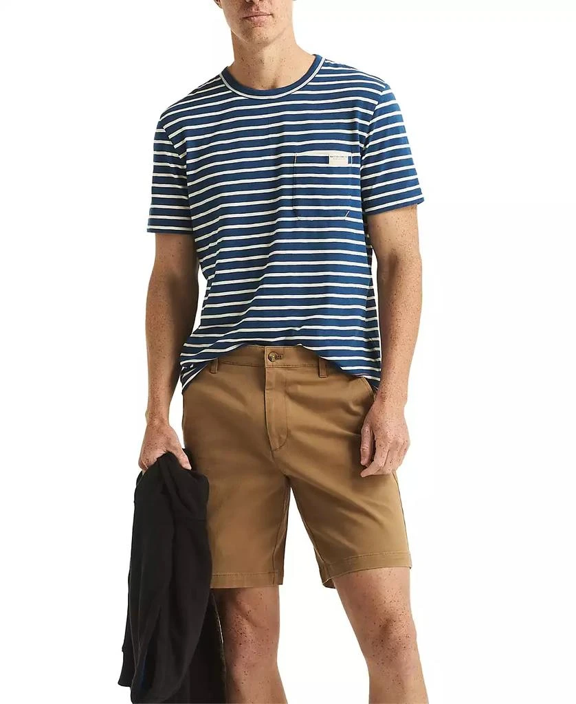 Nautica Men's Solid-Color Stretch-Twill 8.5" Deck Shorts 4