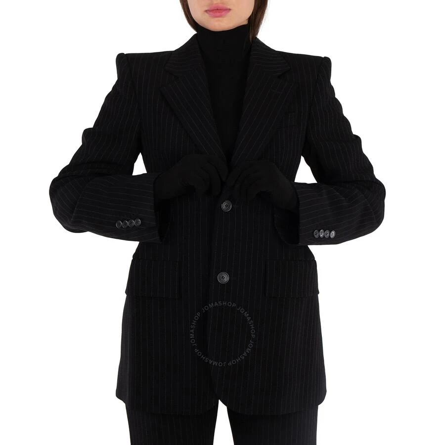Balenciaga Hourglass Pinstripe Blazer 2