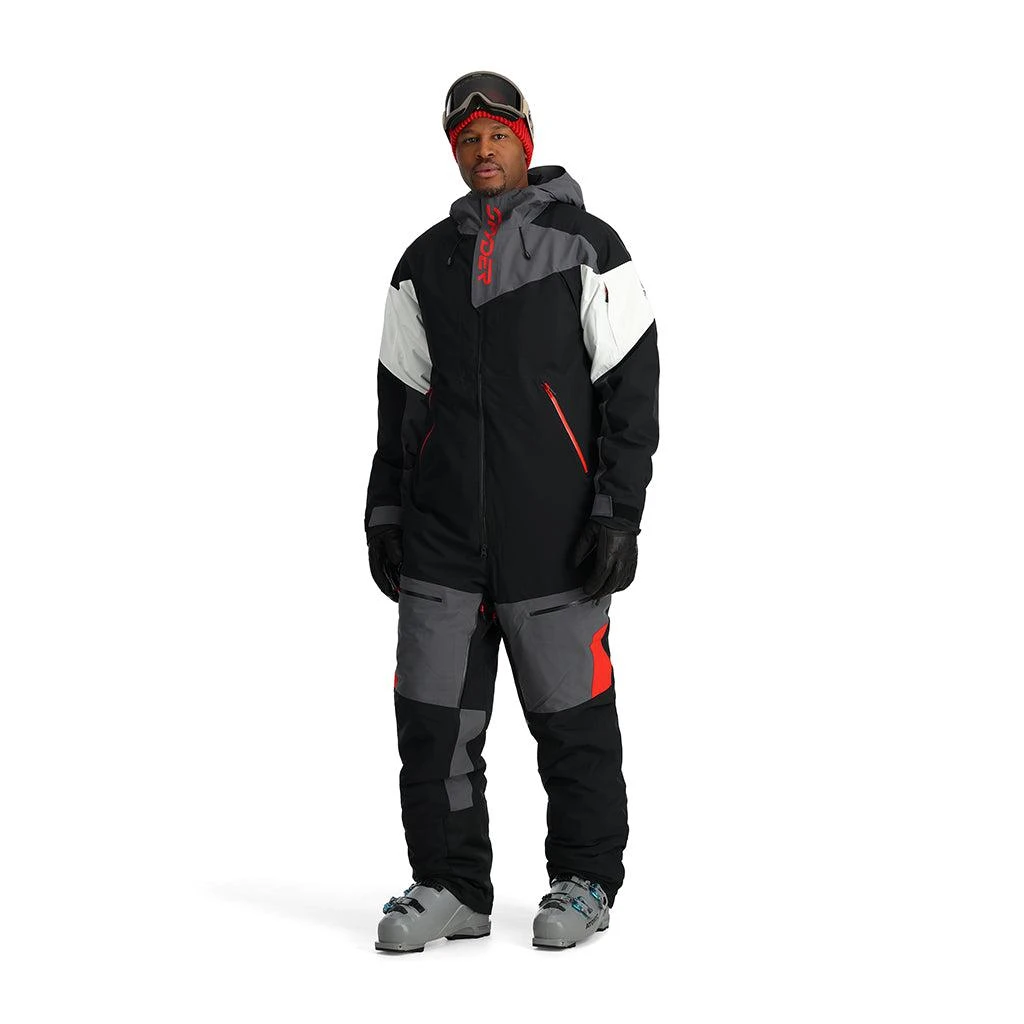 Spyder Mens Utility Snowsuit - Black 1