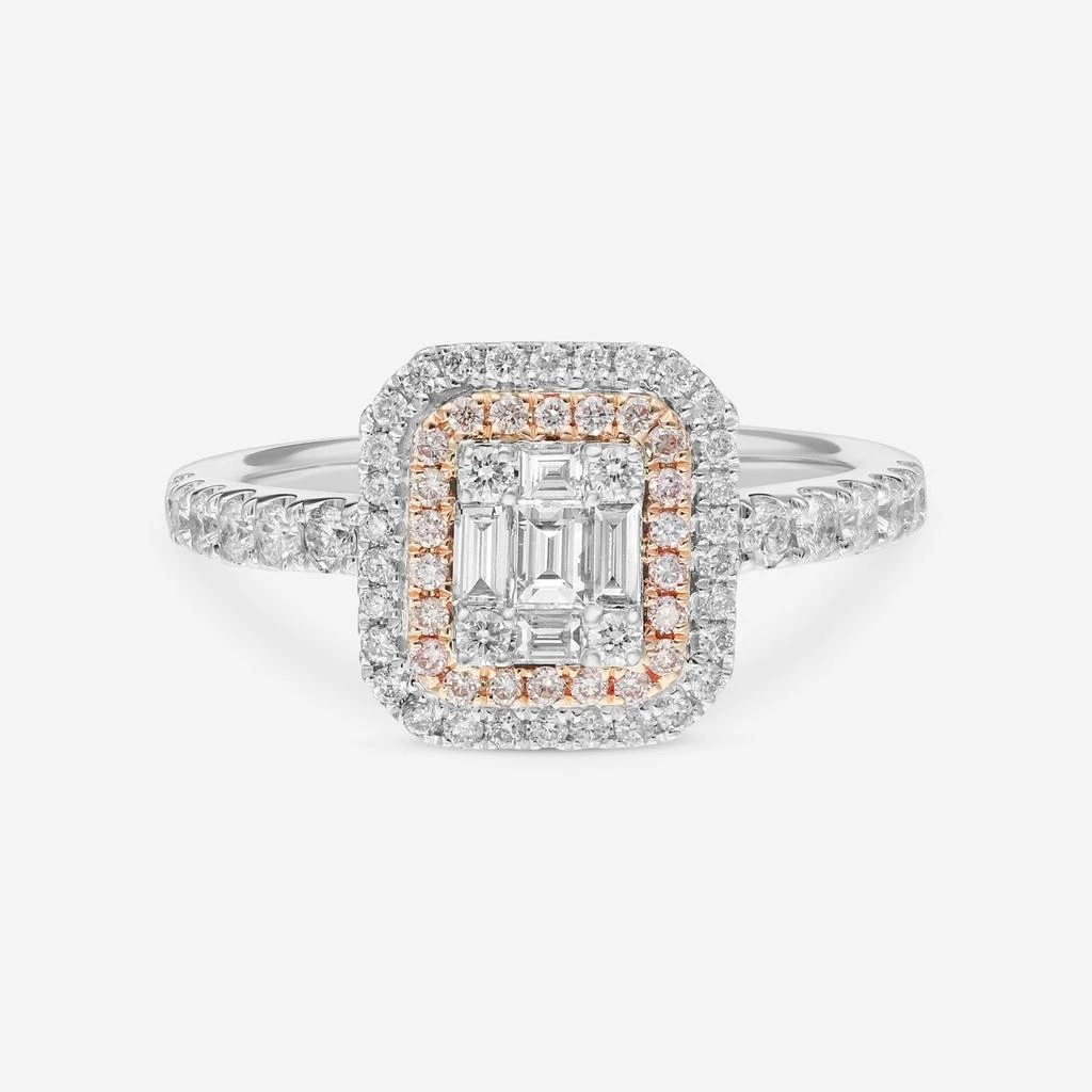 Gregg Ruth Gregg Ruth 14K White Gold Diamond 0.83ct. Engagement Ring Sz. 6.75 50635