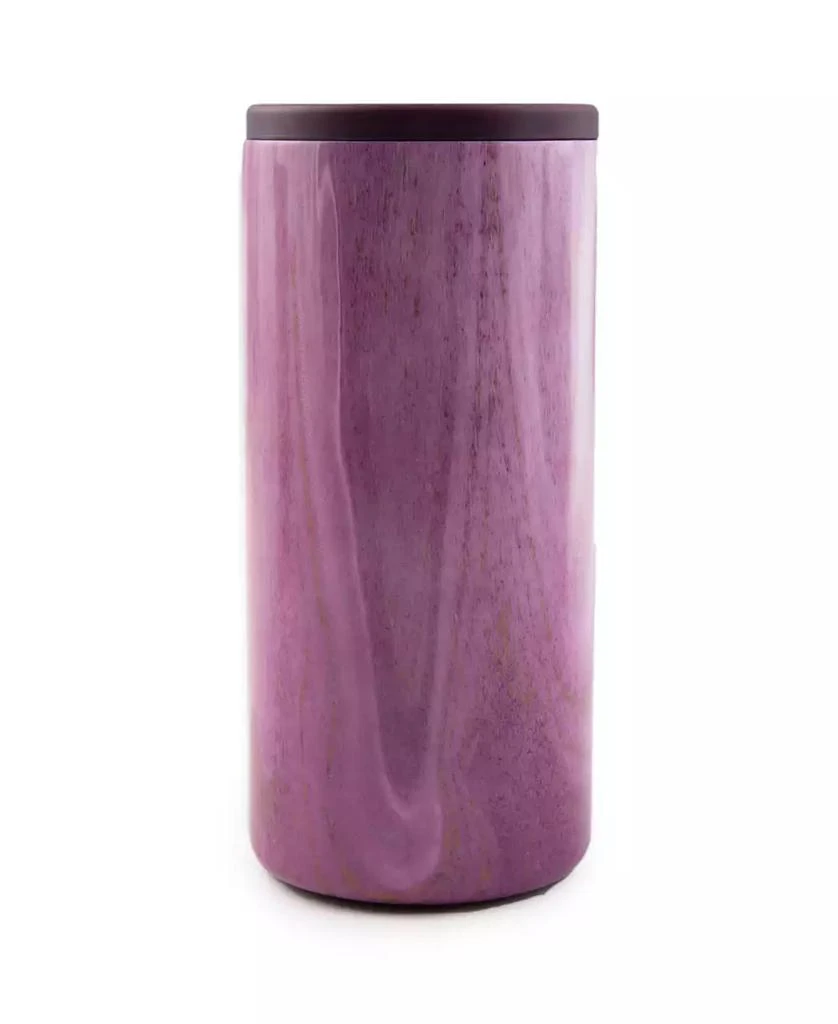 Cambridge Insulated Garnet Pink Geode Slim Can Coolers, 2 Pack 5