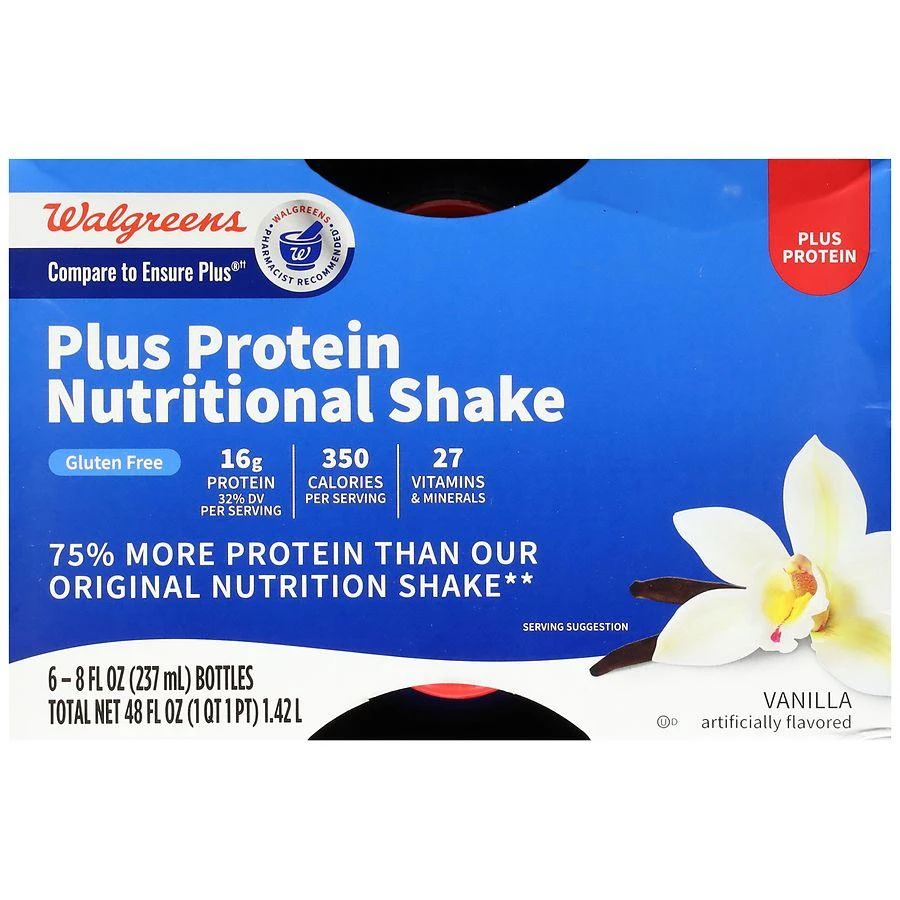 Walgreens Plus Protein Nutritional Shake 6