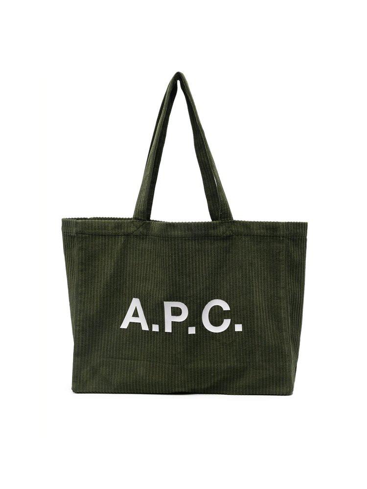 A.P.C. A.P.C. Diane Logo Printed Shopping Bag