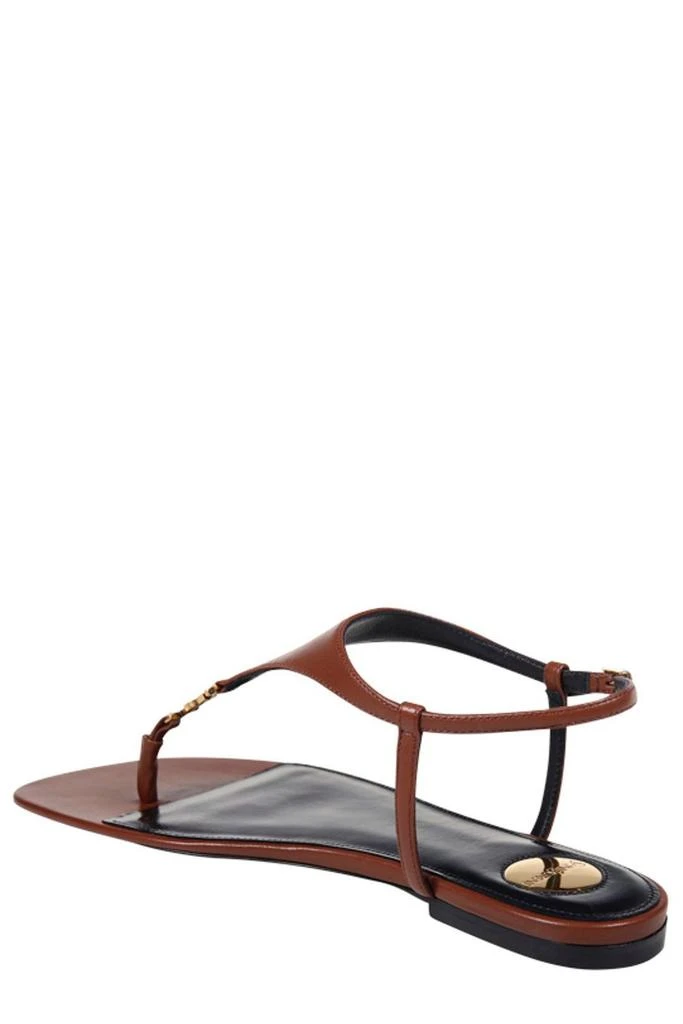 Yves Saint Laurent Saint Laurent Cassandra Logo Plaque Sandals 3