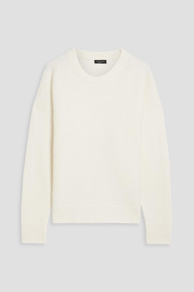 Rag & Bone Lani brushed knitted sweater - Sweaters - Free