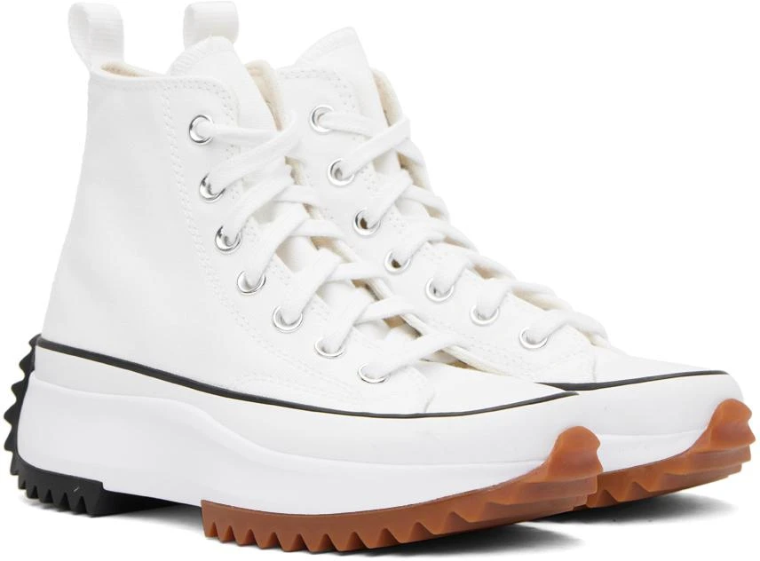 Converse White Run Star Hike Sneakers 4