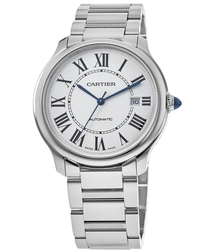 Cartier Cartier Ronde Must De Cartier 40mm Silver Dial Steel Men's Watch WSRN0035 1