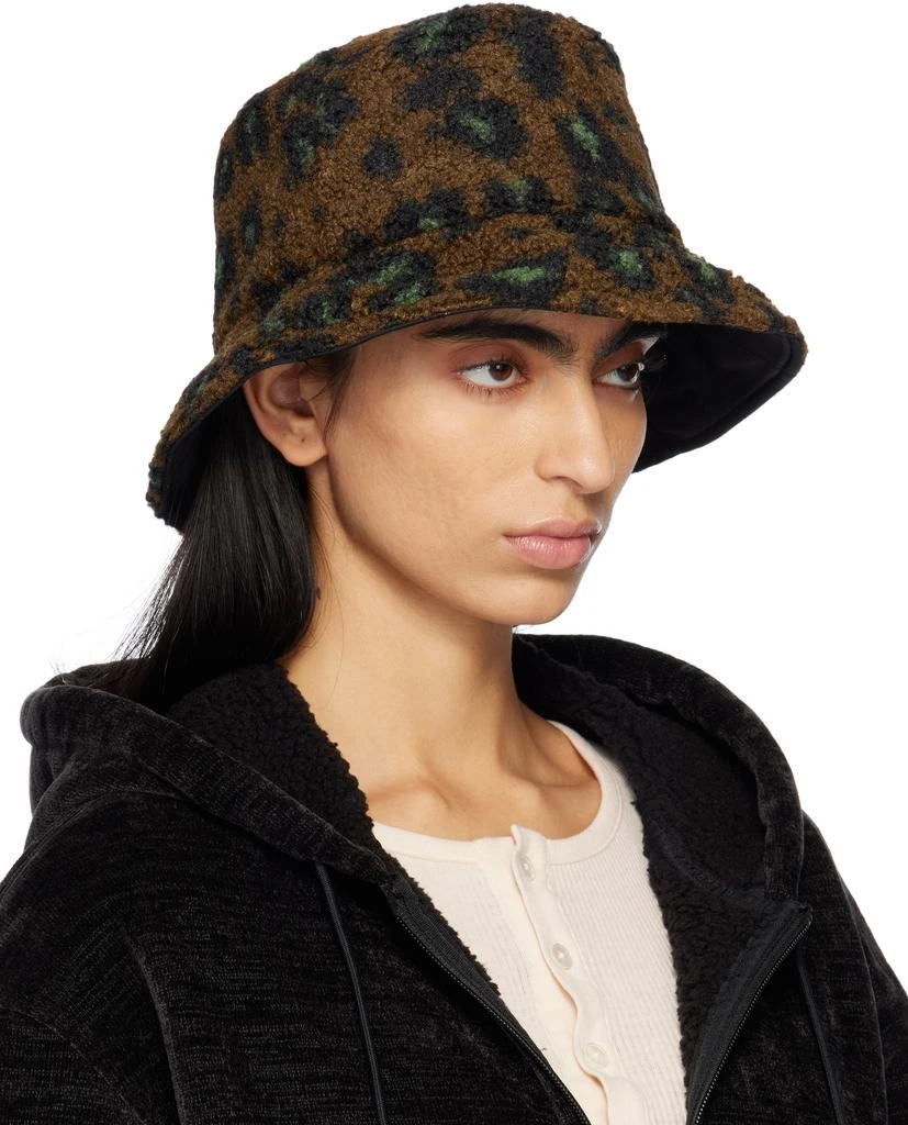 Carhartt WIP Brown & Black Orla Reversible Bucket Hat 2