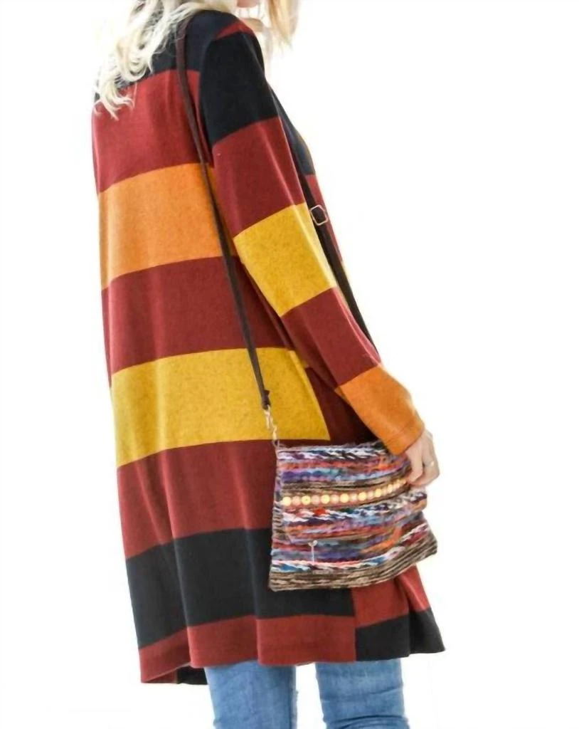 My Story My Story - 3 C's Striped Cardigan 5