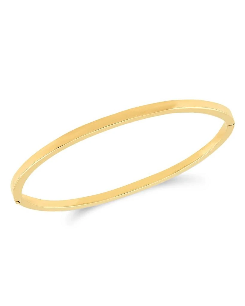 Alberto Amati 14K Yellow Gold Polished Bangle Bracelet 1