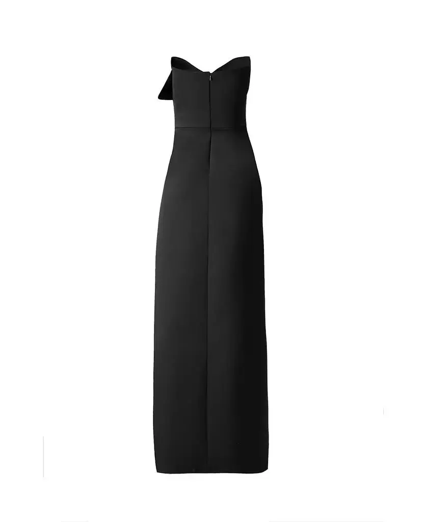 Ivonne Women's Strapless Gown With Front Leg Opening 6