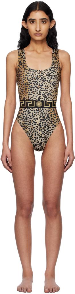【送料&関税込】Versace Gold Tone Swimwear Versace Gold Tone Swimwear | italist