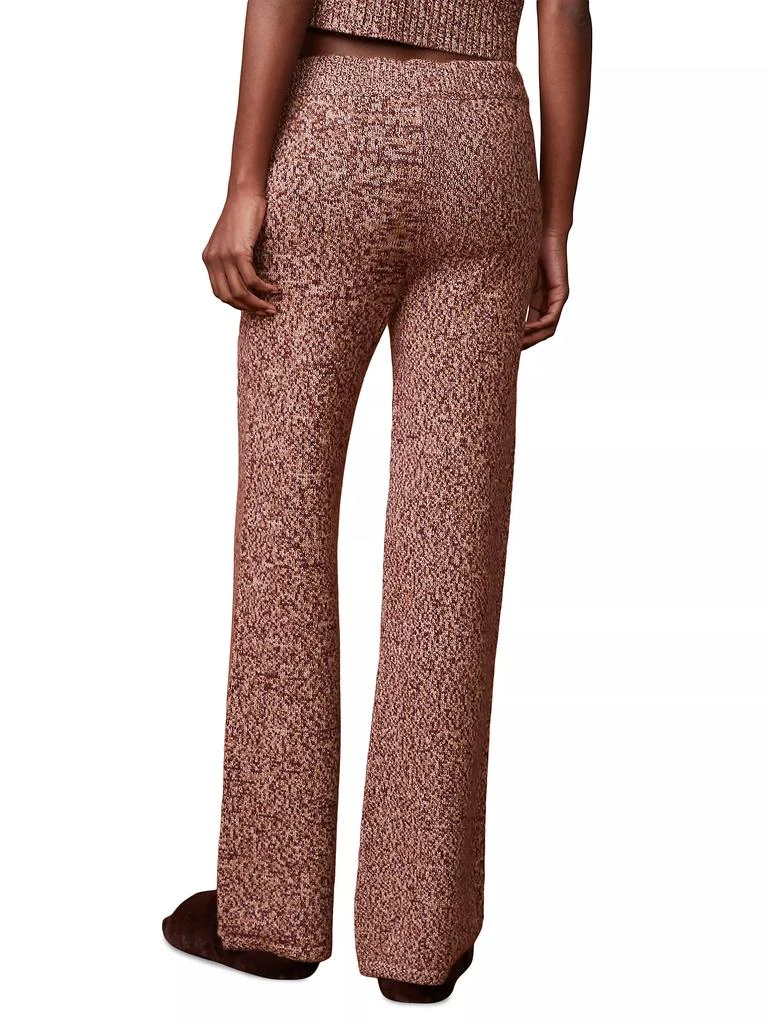 Monrow Marled Wool-Blend Lounge Pants 5