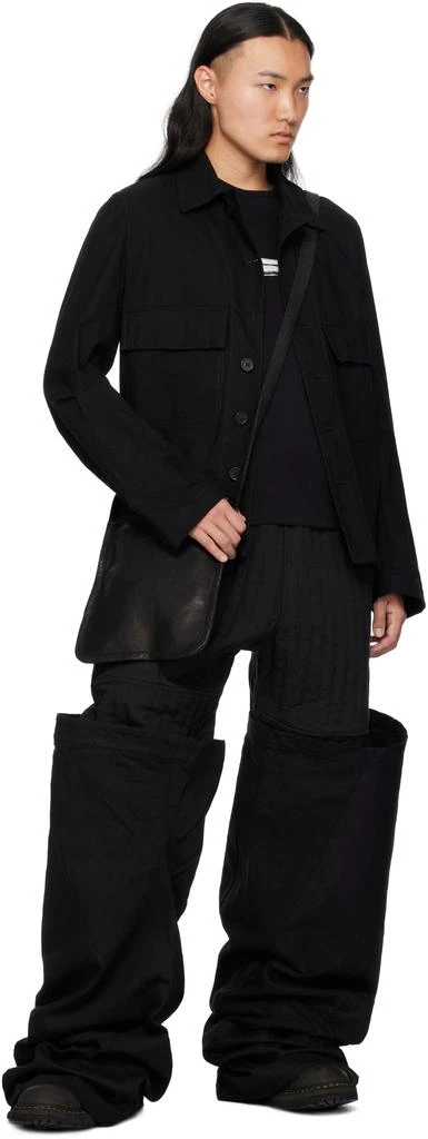 Julius Black Denim Leg Covers 6
