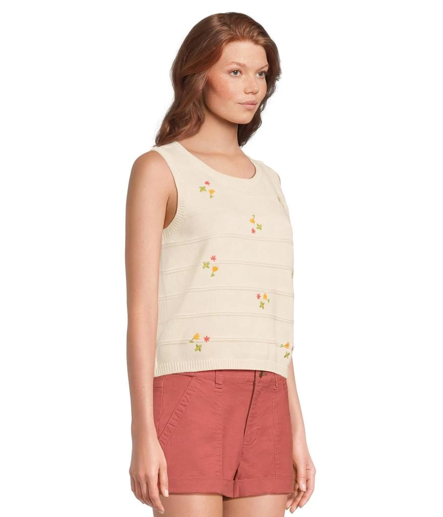 Toad & Co Bianca Crew Tank Embroidered 2