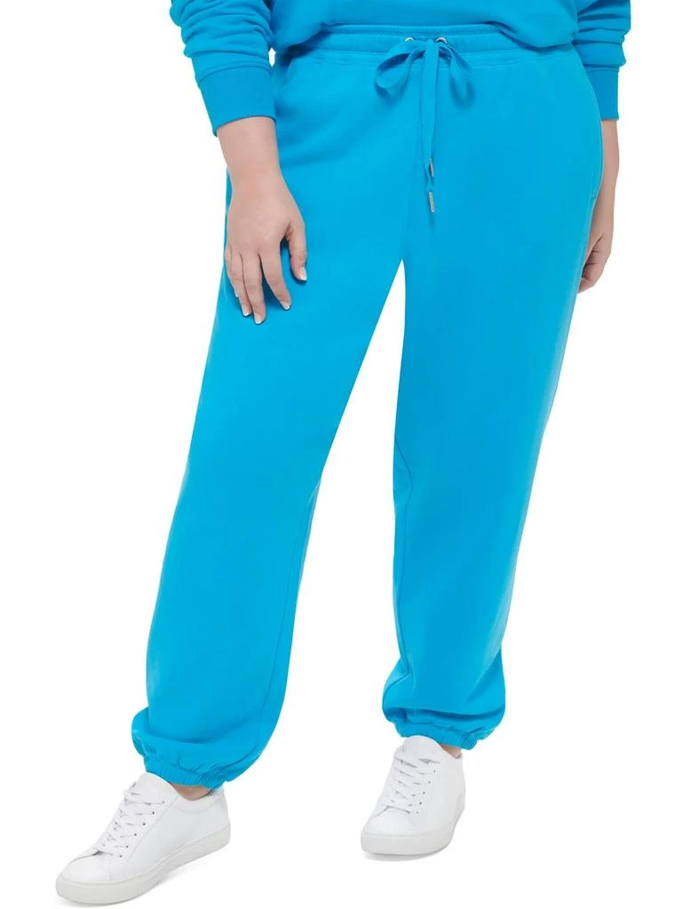 Calvin Klein Plus Womens Fitness Workout Jogger Pants 1