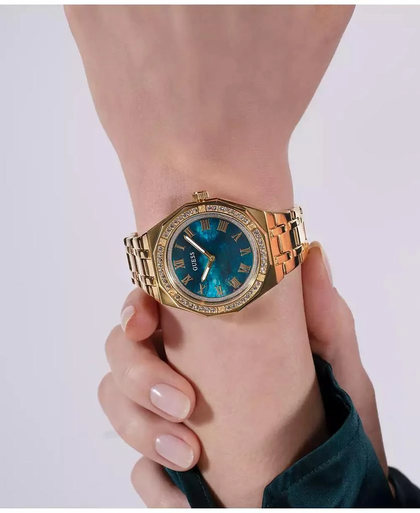 GUESS Women's Analog Gold Stainless Steel Watch 36mm 6