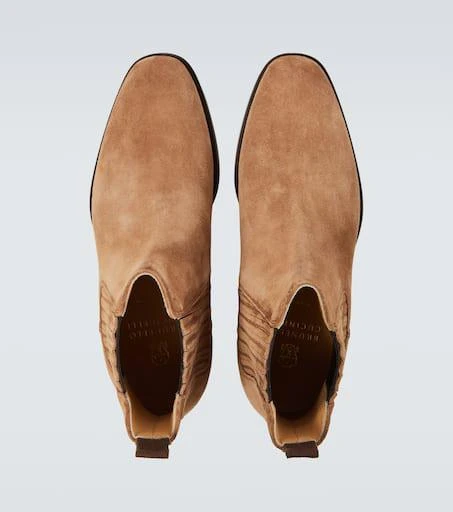 Brunello Cucinelli Suede Chelsea boots 4