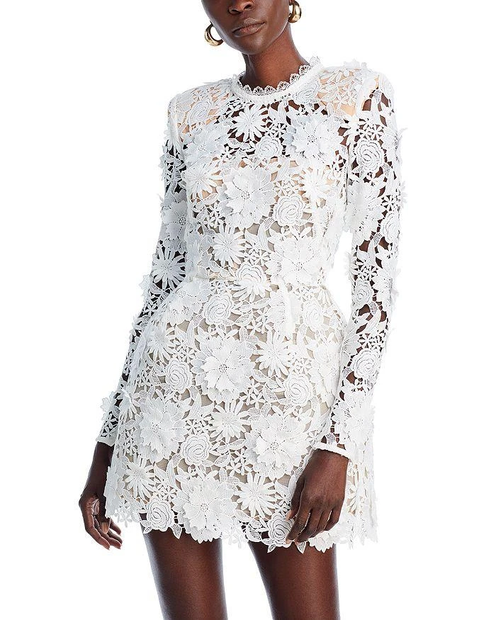 BRONX AND BANCO Maia Lace Mini Dress 1