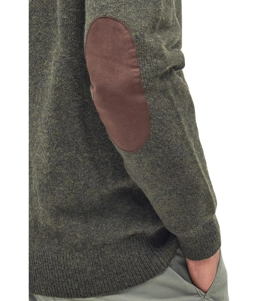 Barbour Barbour Essential Patch Zip Through Knitted Jumper 4