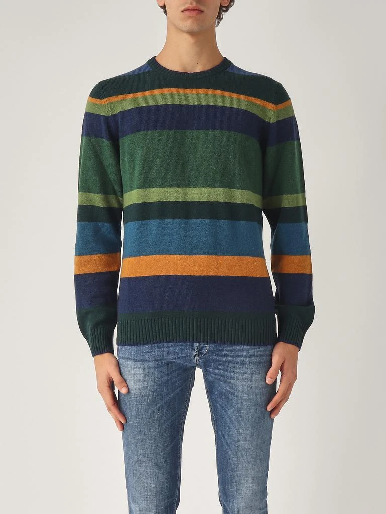 GALLO Pullover Girocollo In Maglia Rasata Sweater 1