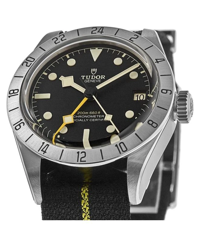 Tudor Tudor Black Bay Pro Automatic Black Dial Fabric Strap Men's Watch M79470-0002 2