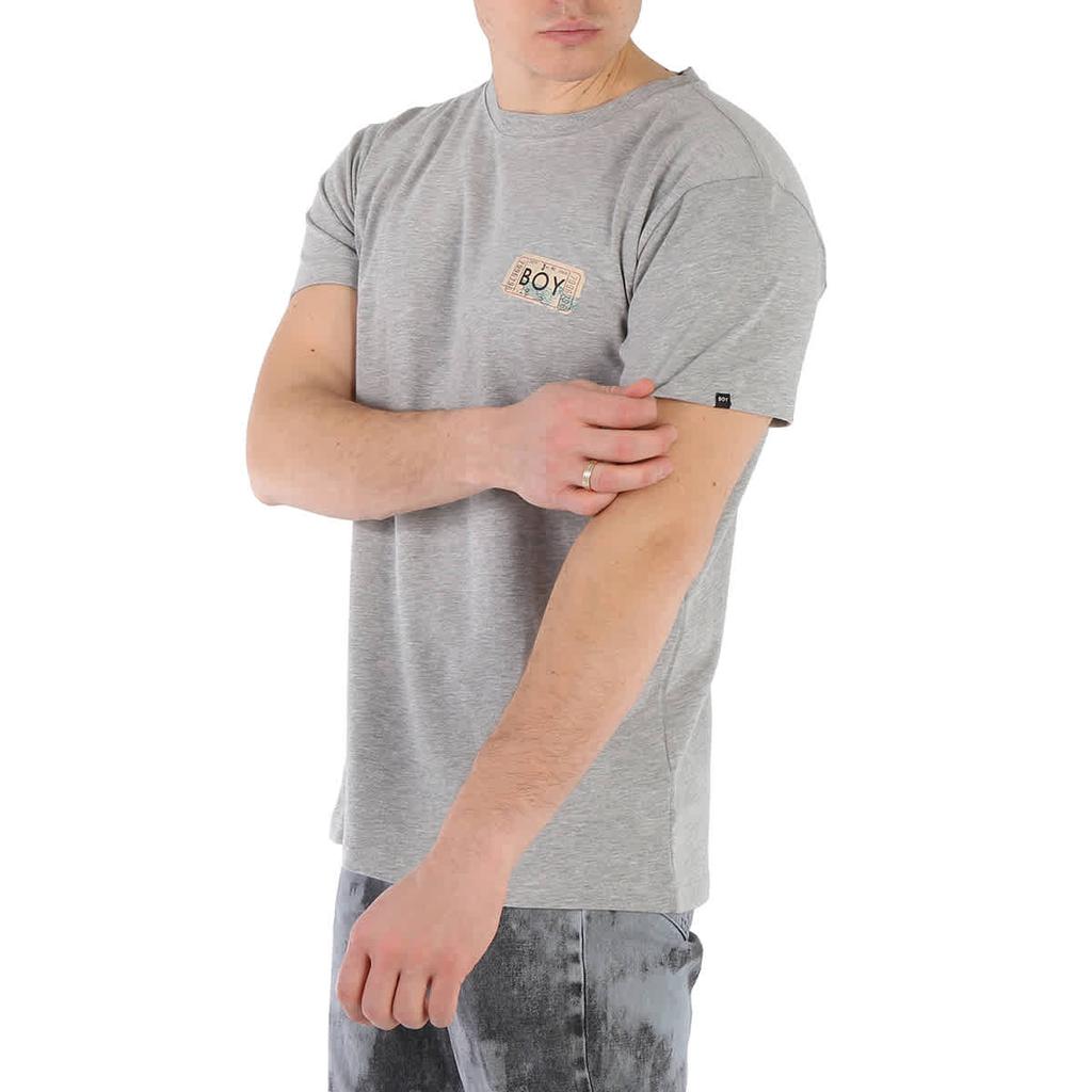 BOY LONDON Grey Boy Haze Cotton T-shirt