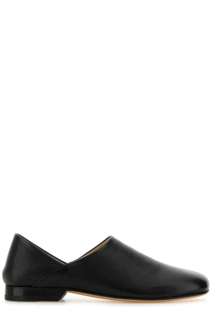 Lemaire Lemaire Folding-Heel Square-Toe Slippers 1