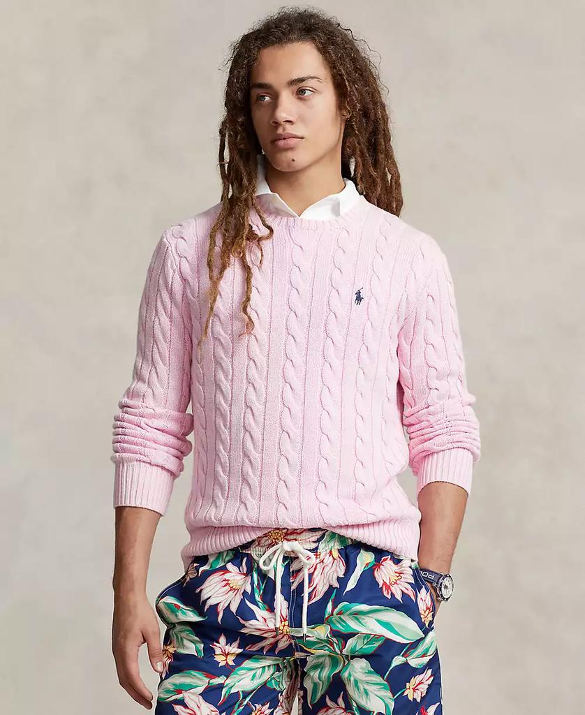 Ralph Lauren Men's Cable-Knit Cotton Sweater - Sweaters