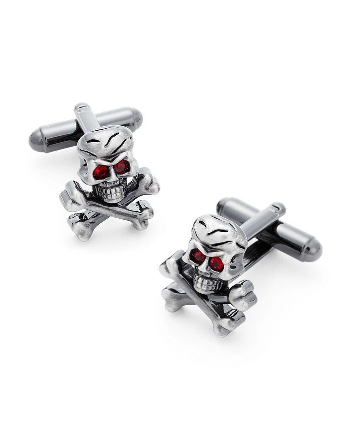 LINK UP Skull and Crossbones Cufflinks