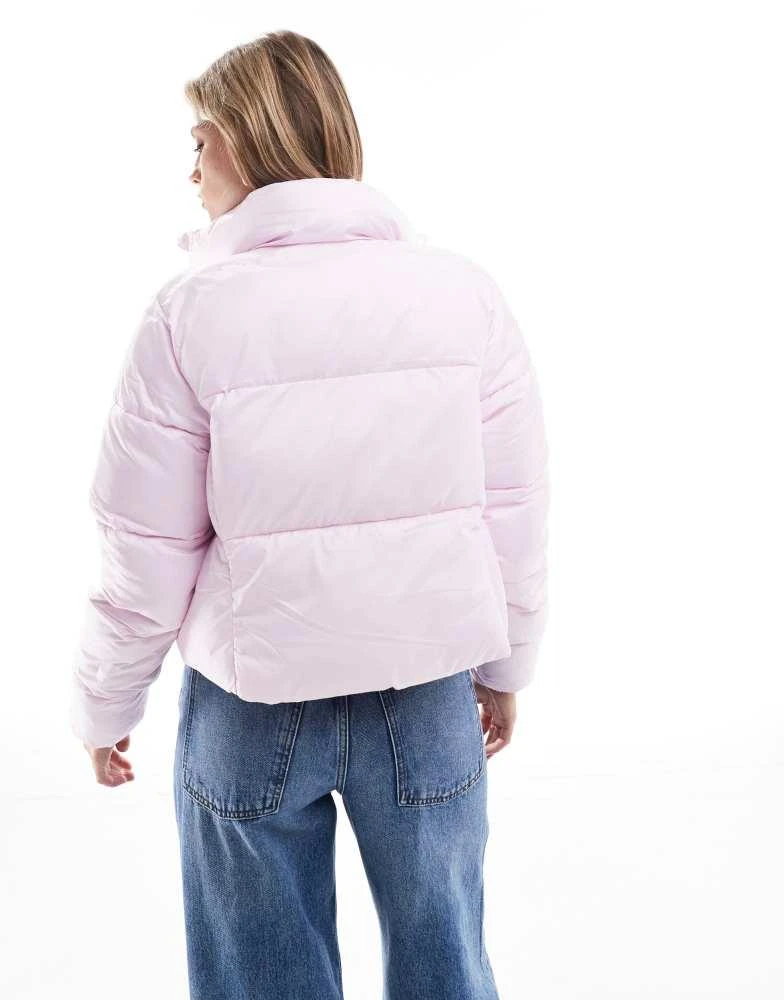 Columbia Columbia Puffect II cropped puffer jacket in pink dawn 4