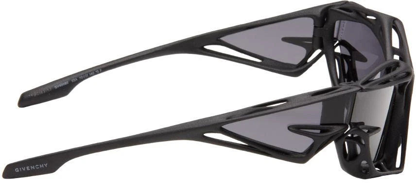 Givenchy Black Giv Cut Cage Sunglasses 2