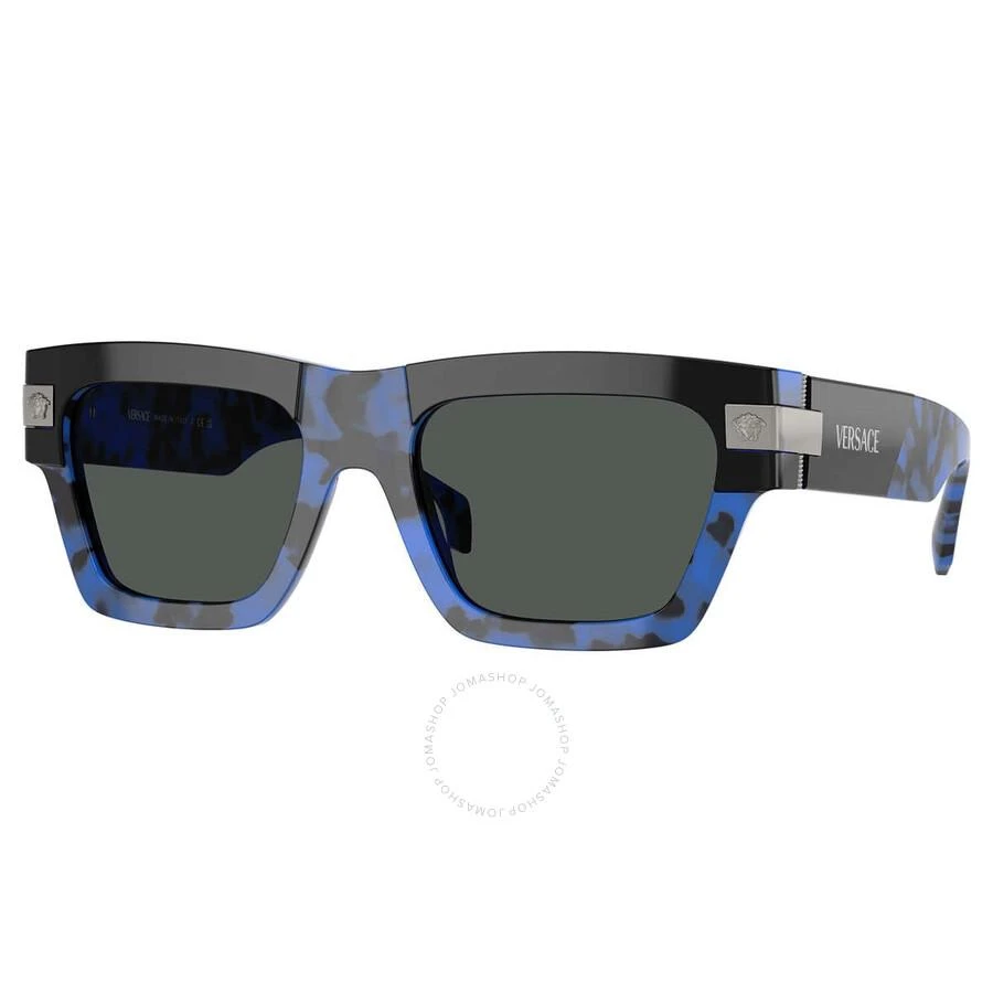 Versace Dark Grey Square Men's Sunglasses VE4464 545887 52 1