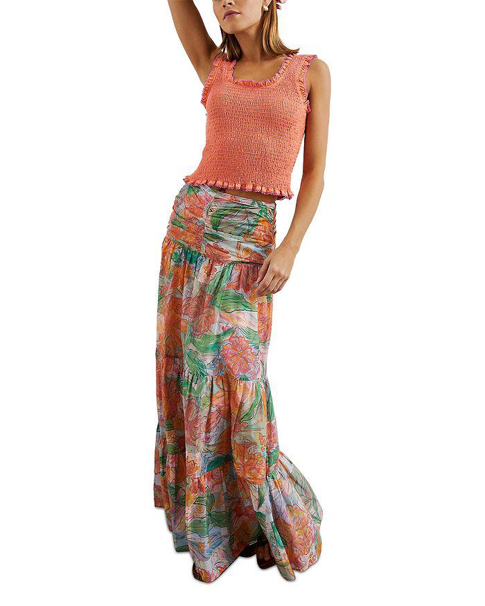 Rails Maxine Smocked Sleeveless Top