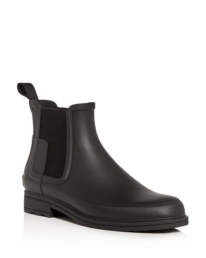 Hunter original refined chelsea rain boots on sale