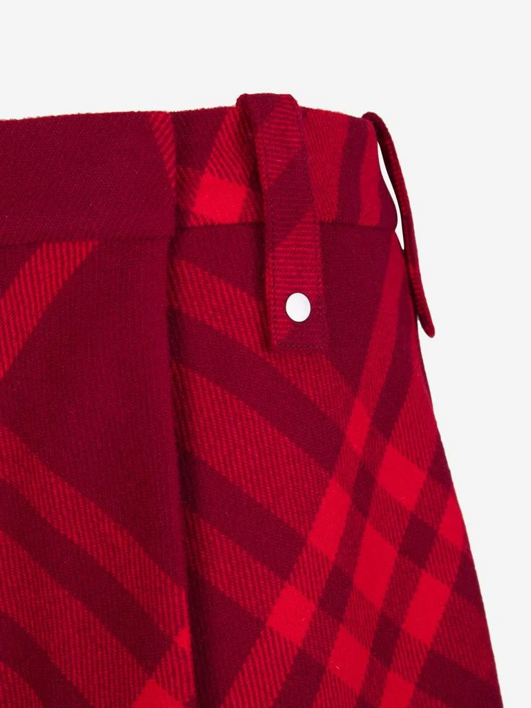 Burberry Burberry Plaid Pleated Mini Skirt 5