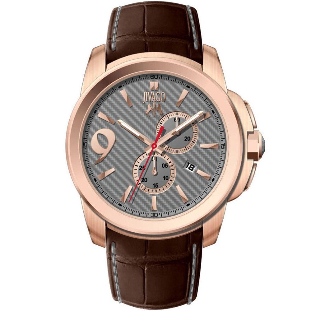 JIVAGO Men's Grey dial Watch