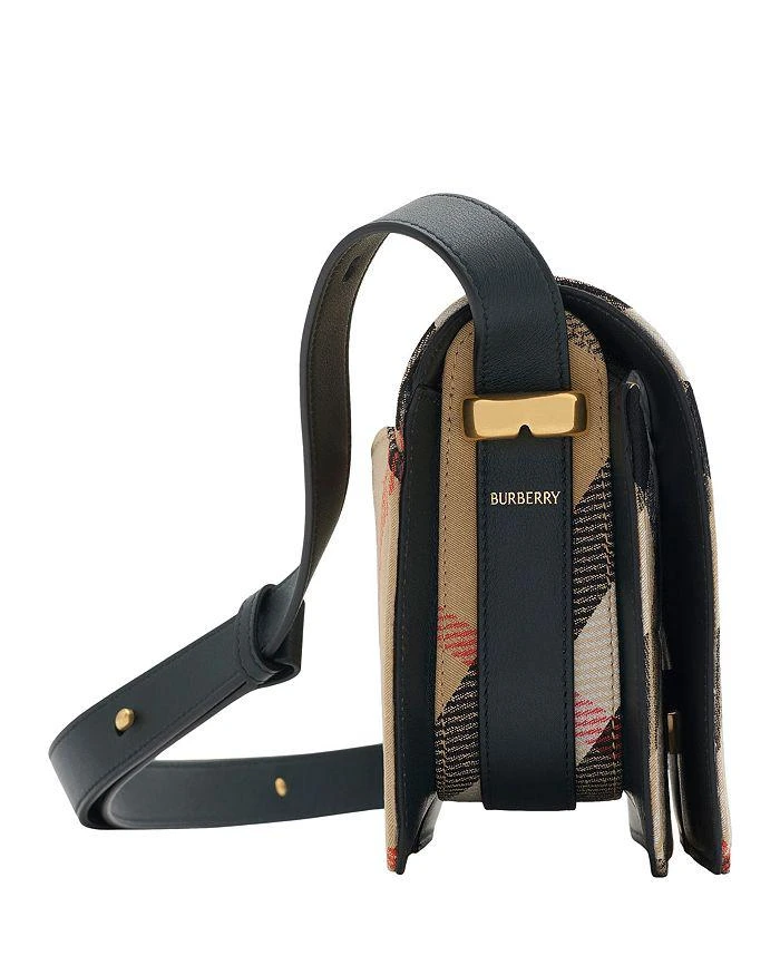 Burberry Snip Check Jacquard Shoulder Bag 6