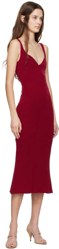 Mirror Palais Red Naomi Supermodel Midi Dress 4