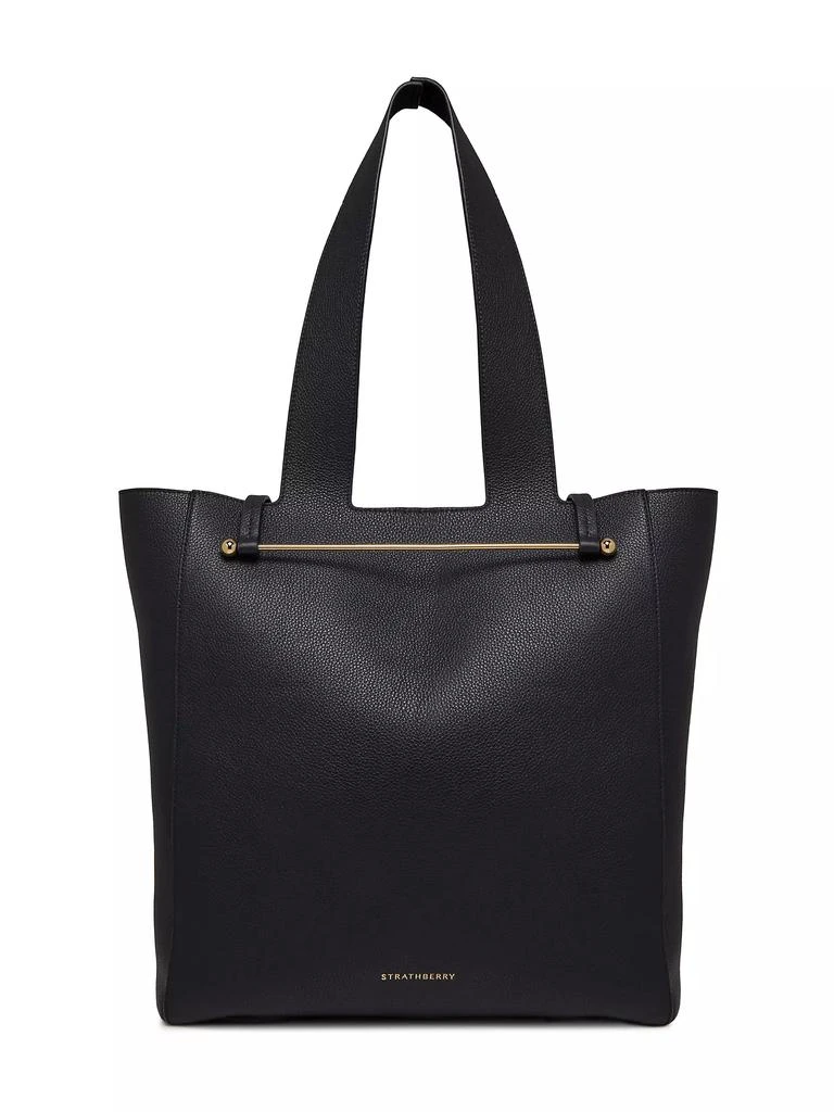 Strathberry Melody Grain Leather Tote Bag 1
