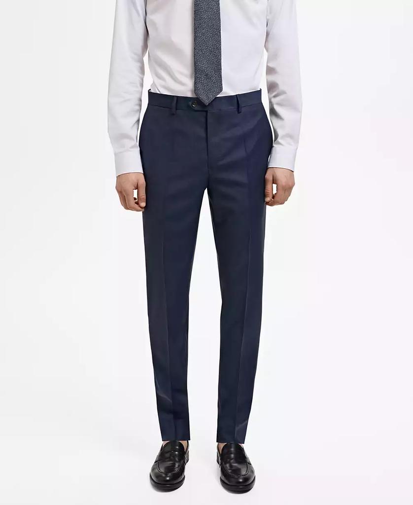 Mango Men's Venice Virgin Wool Suit Pants