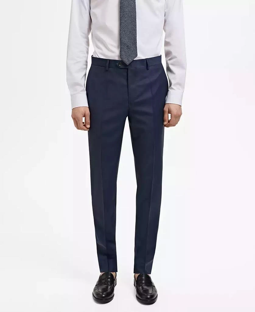 Mango Men's Venice Virgin Wool Suit Pants 1